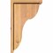Ekena Millwork Carmel Smooth Corbel w/Backplate, Western Red Cedar, 7 1/2"W x 12"D x 20"H COR08X12X20CAR01SWR - alternate 4